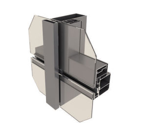 110B-130係列半隱框幕牆