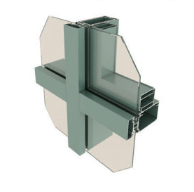 110係列（liè）明框幕牆