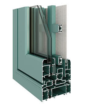 130F係列隔熱窗紗一體窗（chuāng）