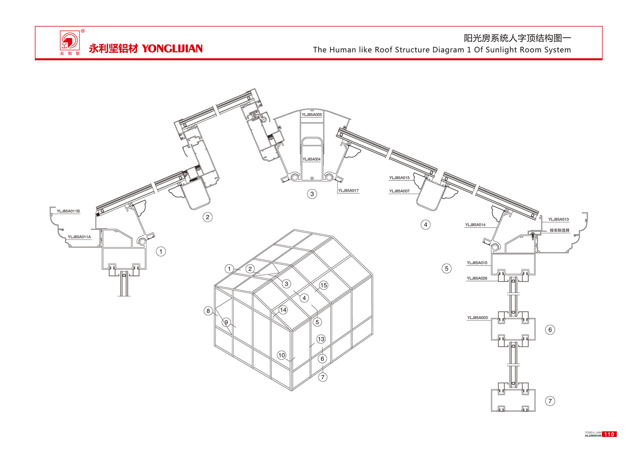 人（rén）字頂結構圖